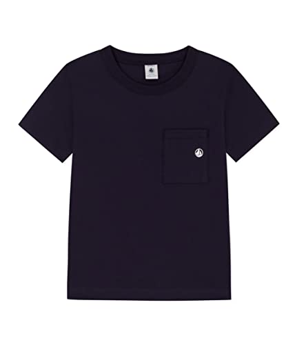 Petit Bateau Jungen T-Shirt, Blau Smoking, 5 Jahre von Petit Bateau