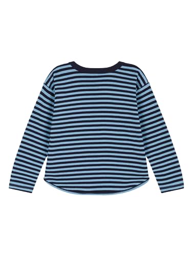 Petit Bateau Jungen Langarm-T-Shirt, Blau Smoking / Blau Azul, 10 Jahre von Petit Bateau