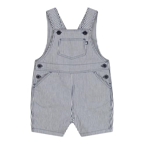 Petit Bateau Latzhose Ringel von Petit Bateau