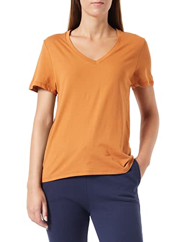 Petit Bateau Damen Kurzärmeliges T-shirt, Braun Ecureuil, M von Petit Bateau