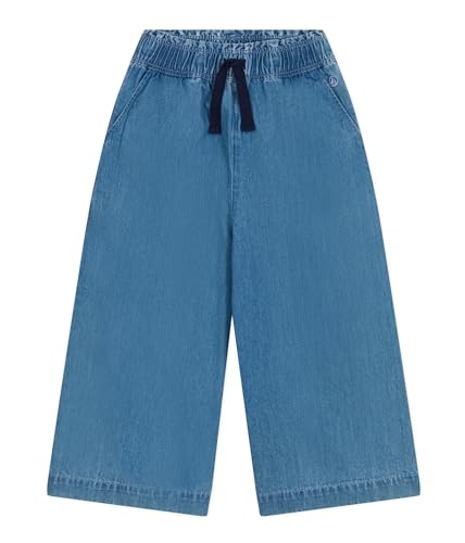 Petit Bateau Mädchen A09RX Hose, Denim Clair, 12 Jahre von Petit Bateau