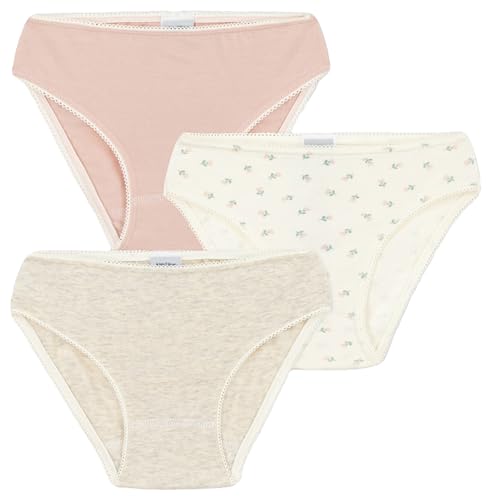 Petit Bateau Mädchen A0A3W Höschen, Variante 1, 10 Jahre (3er Pack) von Petit Bateau