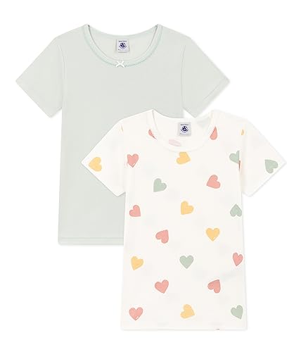 Petit Bateau Mädchen Kurzarm-T-Shirt, Variante 1, 8 Jahre von Petit Bateau