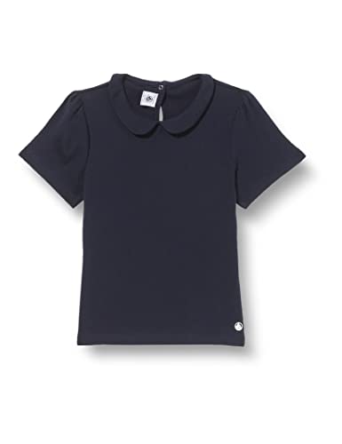 Petit Bateau Mädchen T-Shirt, Blau Smoking, 10 Jahre von Petit Bateau