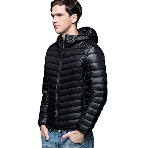 Leichte Daunenjacke Herren Leicht Steppjacke mit Kapuze Herren Daunen Winterjacke Herren Leicht Dauen Jacke Leichter Daunenmantel Lightweight Gesteppte Daunenjacken Männer Wintermantel Daune Schwarz M Leichte Daunenjacke Herren Leicht Steppjacke mit Kapuze Herren Daunen Winterjacke Herren Leicht Dauen Jacke Leichter Daunenmantel Lightweight Gesteppte Daunenjacken Männer Wintermantel Daune Schwarz M von Peuignao