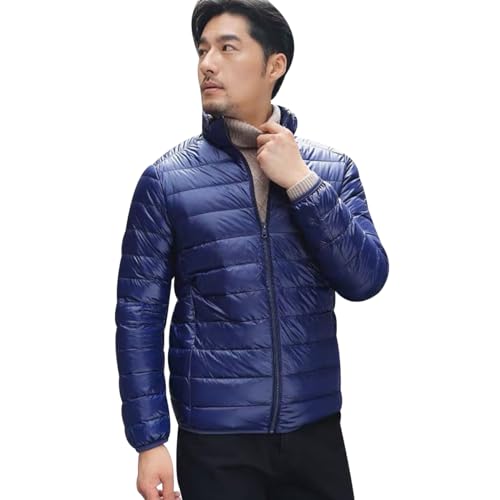 Leichte Daunenjacke Herren Puffer Jacke Steppjacke Herren Leicht Daunenmantel Herren Mens Puffer Down Jacket Men Daunen Dünne Steppjacke Männer Steppmantel Packbare Daunenjacke Herren Marine 4XL Leichte Daunenjacke Herren Puffer Jacke Steppjacke Herren Leicht Daunenmantel Herren Mens Puffer Down Jacket Men Daunen Dünne Steppjacke Männer Steppmantel Packbare Daunenjacke Herren Marine 4XL von Peuignao