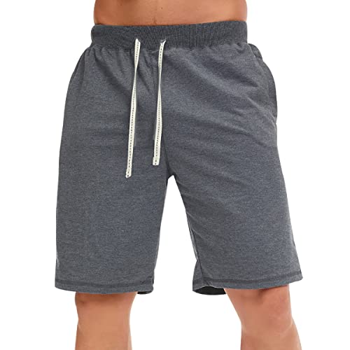 Peuignao Badeshorts Herren Badehose Boardshorts Herren Badehosen Männer Schwimmhose Badeshort für Herren Mens Swimming Swim Shorts Men Schwimmshorts Strandshorts Sport Freizeitshorts Herren Grau L von Peuignao