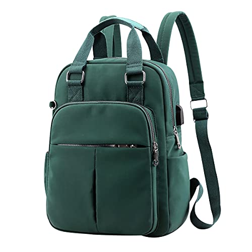 Schulrucksack Mädchen Teenager Laptop Schul Rucksack Schule Teen Schultasche Daypack Studenten Rucksack Damen PC Volkschule Rucksack Universität Schultaschen Jugendliche Süße Reise Rucksäcke Grün von Peuignao