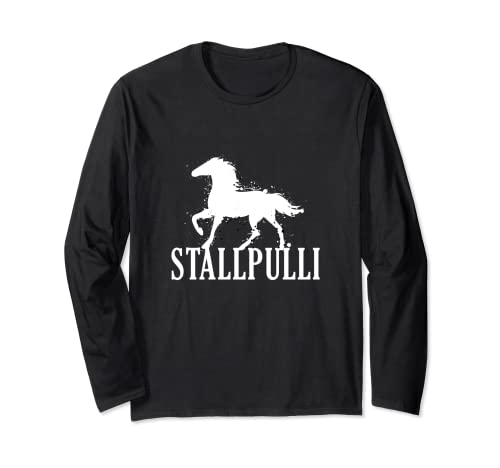 Pferde Reiterin Stall Pulli Reiter Mädchen Langarmshirt von Pferde Reiter Humor