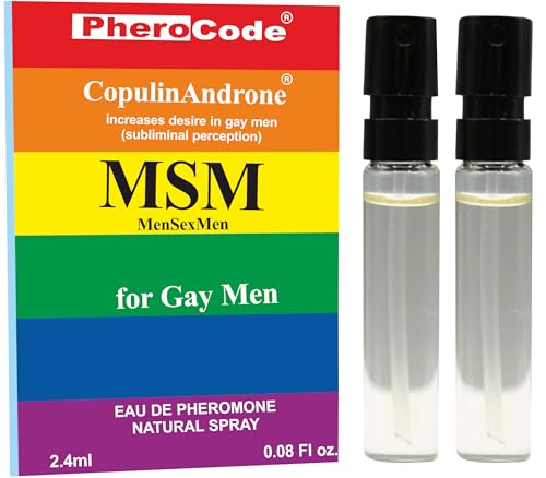 PheroCode MSM Parfum für schwule Männer mit Pheromonen 2.4ml & 2.4ml von CopulinAndrone
