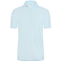 Phil Petter Strick-Poloshirt mit Rollkanten und V-Ausschnitt Phil Petter Strick-Poloshirt mit Rollkanten und V-Ausschnitt von Phil Petter