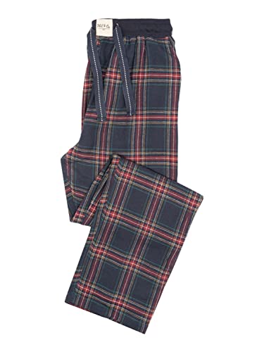 Phil & Co. Berlin warme Herren Flanell Pyjamahose, Schlafanzug, Pyjama Homewear kariert, Grösse:L, Farbe:Design 012 von Phil & Co. Berlin