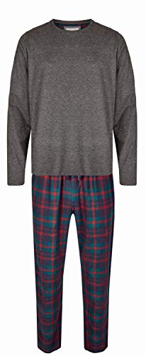 Phil & Co. Berlin warme Herren Flanell Pyjamahose, Schlafanzug, Pyjama Homewear kariert, Grösse:XL, Farbe:Design 06 von Phil & Co. Berlin