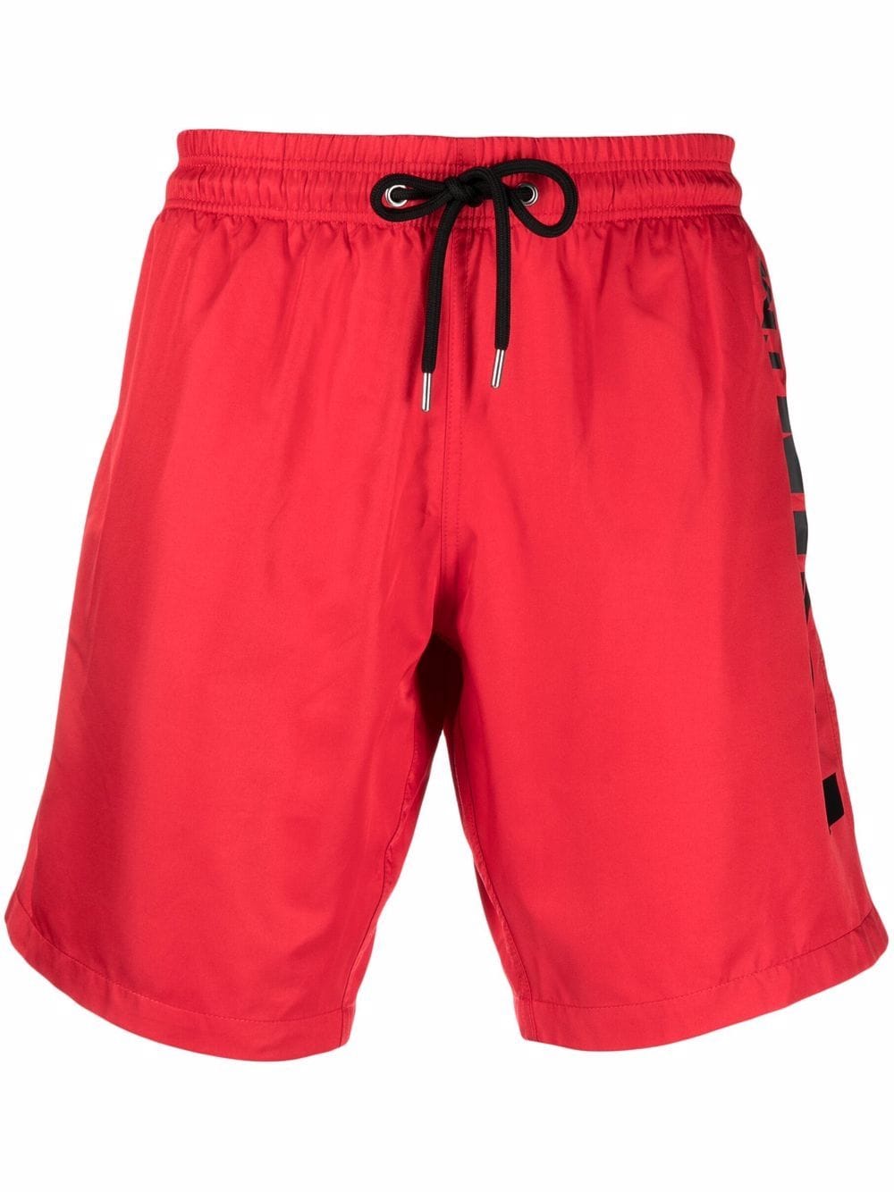 Philipp Plein Badeshorts mit Logo-Print - Rot von Philipp Plein