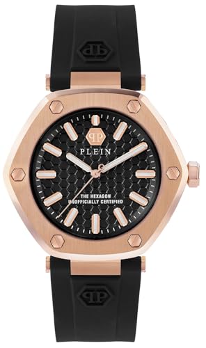 Philipp Plein Damen Uhr Analog Quarz The Hexagon PW1BA0323 Silikon von Philipp Plein