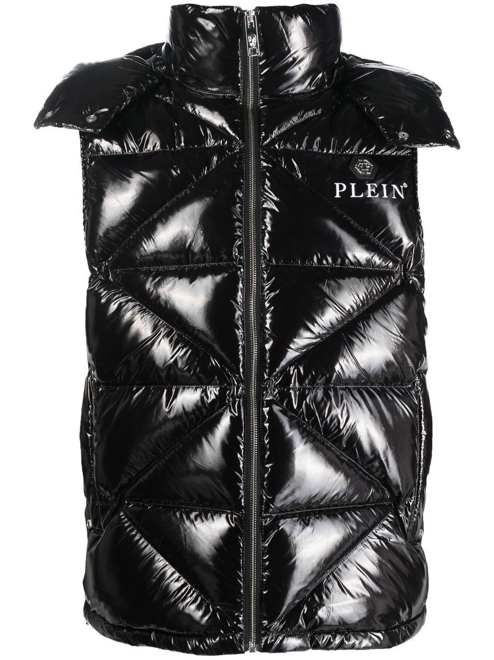 Philipp Plein Gesteppte Weste - Schwarz von Philipp Plein