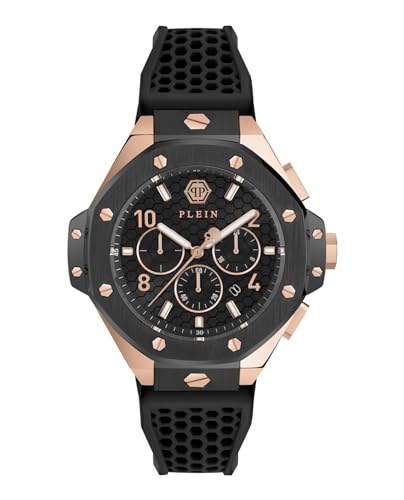 Philipp Plein Herren Uhr Analog Quarz Plein Chrono ROYAL 46 MM PWPRA0824 Silikon von Philipp Plein