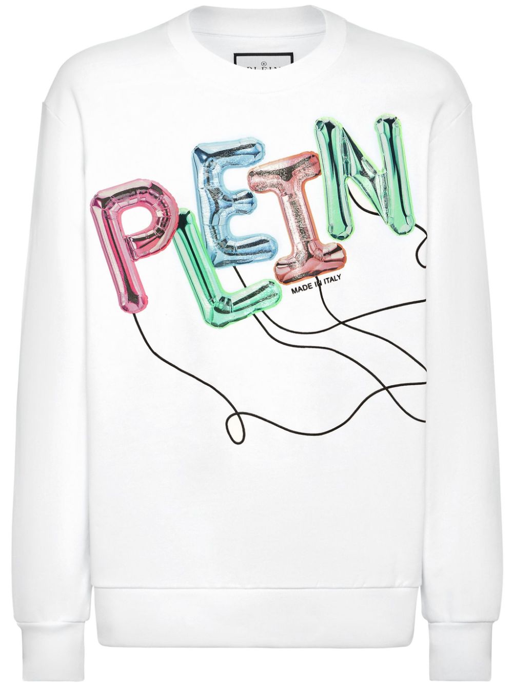 Philipp Plein Sweatshirt mit Logo-Print - Weiß von Philipp Plein