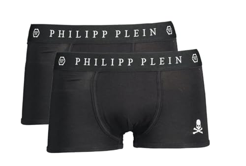 Philipp Plein Underwear 2 Pack Trunk Skull Boxer Panties Boxershorts Brief Shorts Cotton Stretch XL von Philipp Plein