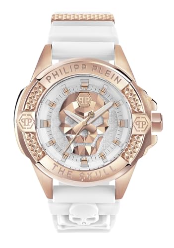 Philipp Plein Unisex Uhr Analog Quarz The $Kull PWAAA2224 Silikon von Philipp Plein