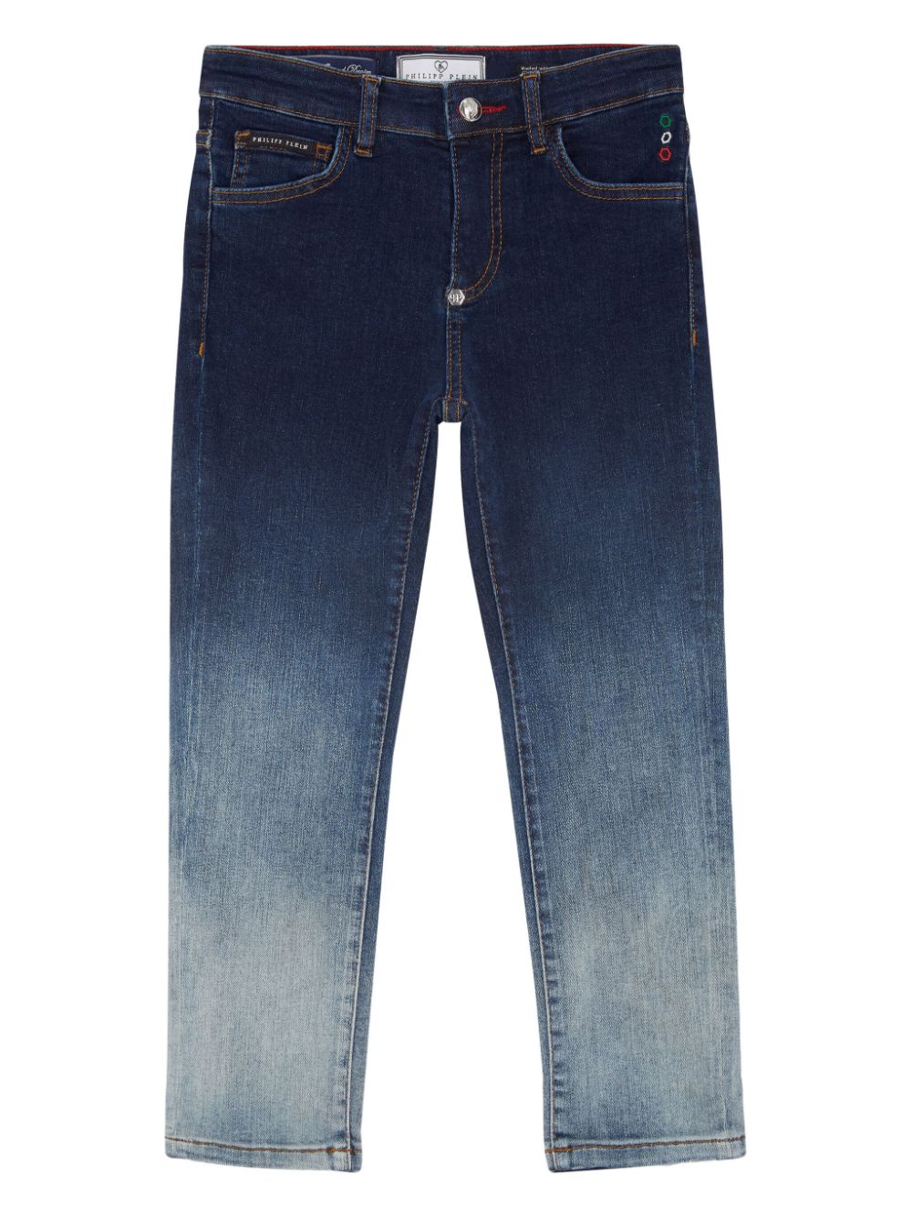 Philipp Plein Straight-Leg-Jeans mit Farbverlauf - Blau von Philipp Plein