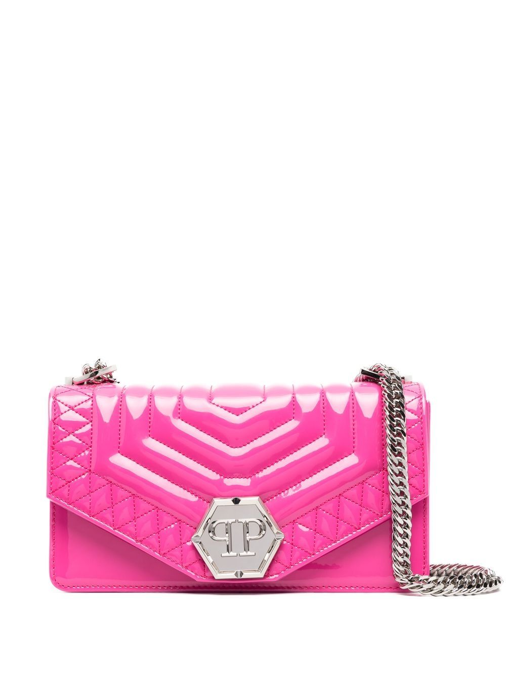 Philipp Plein Mittelgroße Schultertasche - Rosa von Philipp Plein