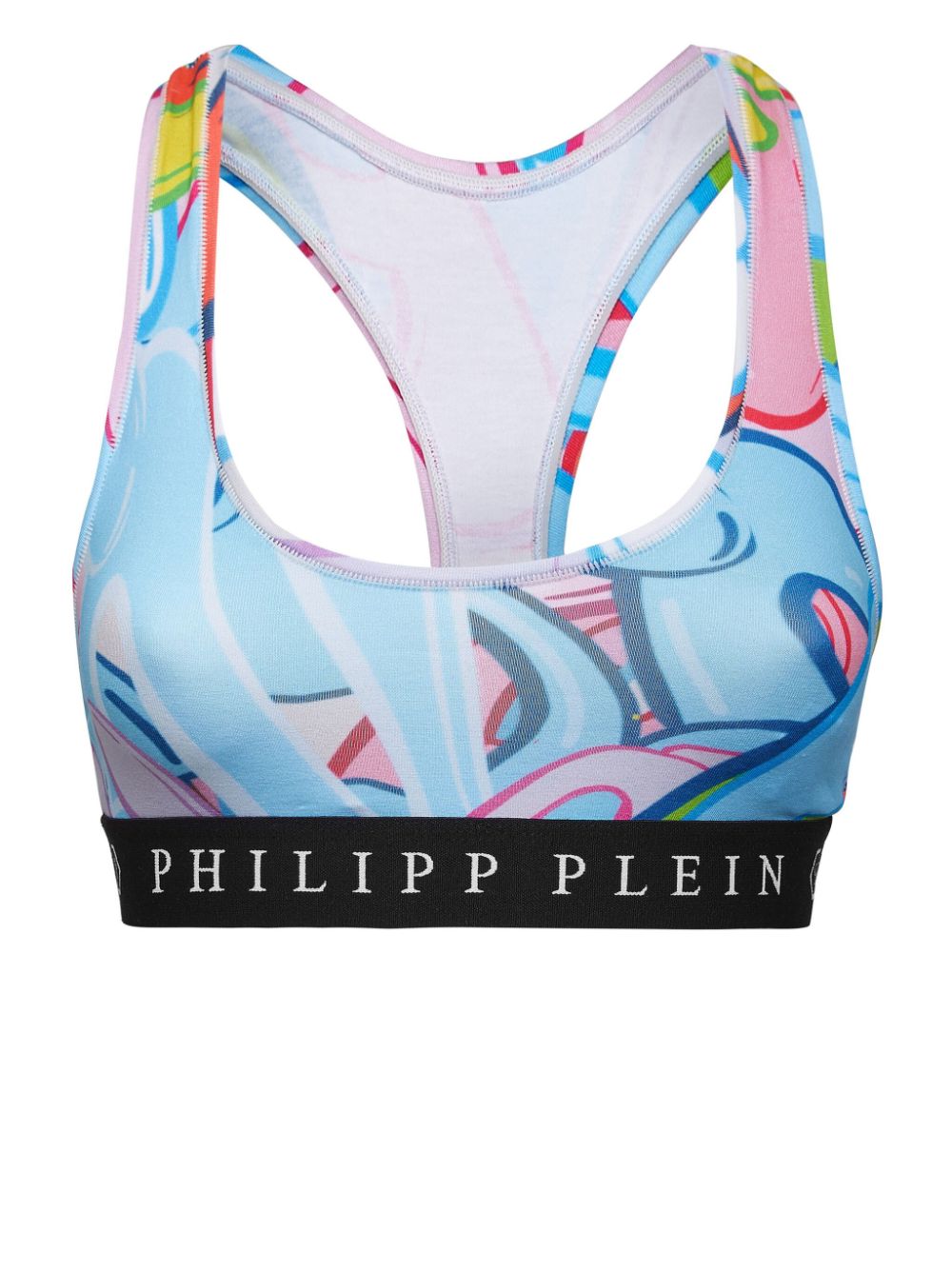 Philipp Plein Tanktop mit Logo-Print - Blau von Philipp Plein