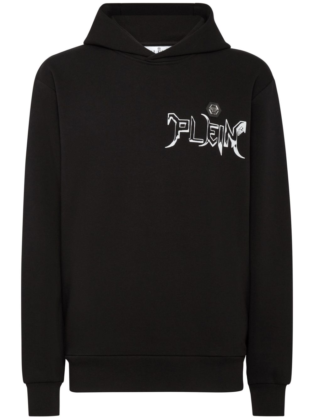 Philipp Plein Hoodie mit Logo-Print - Schwarz von Philipp Plein