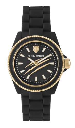 Plein Sport Damen Uhr Analog Quarz The Scratch PSHBA1123 Kunststoff von Philipp Plein