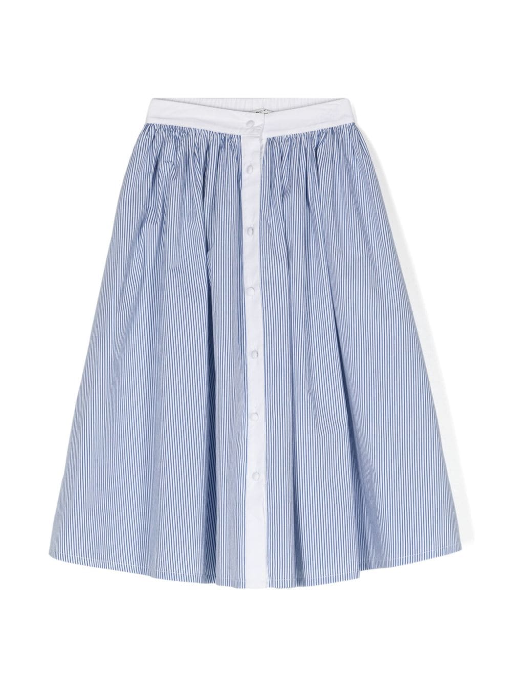 Philosophy Di Lorenzo Serafini Kids Gestreifter Midirock - Blau von Philosophy Di Lorenzo Serafini Kids