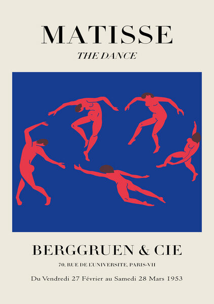 Photocircle Poster / Leinwandbild - Matisse – The Dance von Photocircle