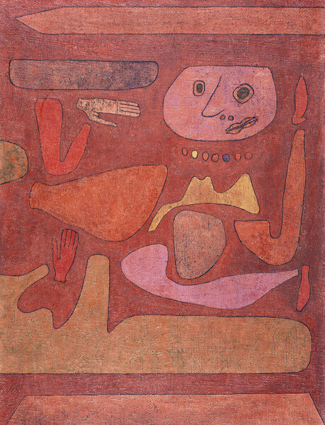 Photocircle Poster / Leinwandbild - Paul Klee: Der Mann der Verwirrung von Photocircle