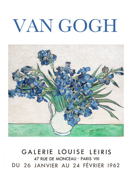 Photocircle Poster / Leinwandbild - Van Gogh - Galerie Louise Leiris von Photocircle