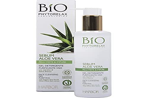 Bio Phytorelax Sebum Aloe Vera Gesichtsreinigungsgel 200 ml von Phytorelax