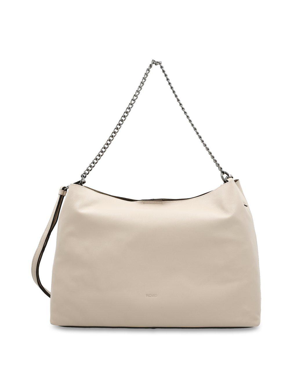 PICARD Schultertasche Emma Damen Leder, beige von Picard