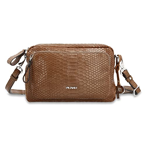 Picard Damen Schultertasche AWESOME aus Echtleder Klein | mit Reißverschluss | Schultertasche | Alltag, Ausgehen von Picard