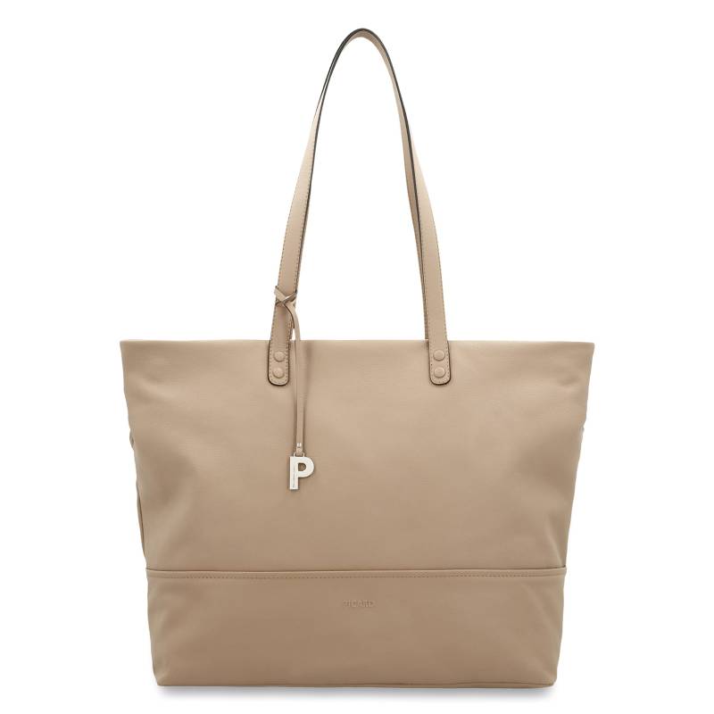 unisex Handtaschen beige Shopper L - von Picard