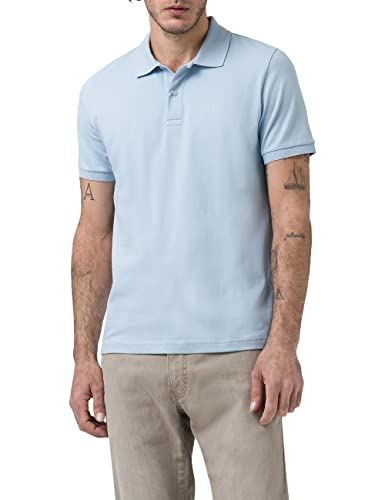 Pierre Cardin Herren Basic Polo Poloshirt, Blue Fog, 6XL von Pierre Cardin