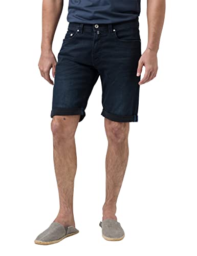 Pierre Cardin Herren Lyon Jeans-Shorts, Blue/Black Fashion, 31 von Pierre Cardin