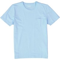 Pierre Cardin Herren T-Shirt blau Baumwolle von Pierre Cardin