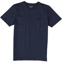 Pierre Cardin Herren T-Shirt blau Baumwolle von Pierre Cardin