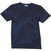 Pierre Cardin Herren T-Shirt blau Baumwolle von Pierre Cardin