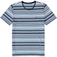 Pierre Cardin Herren T-Shirt blau Baumwolle von Pierre Cardin