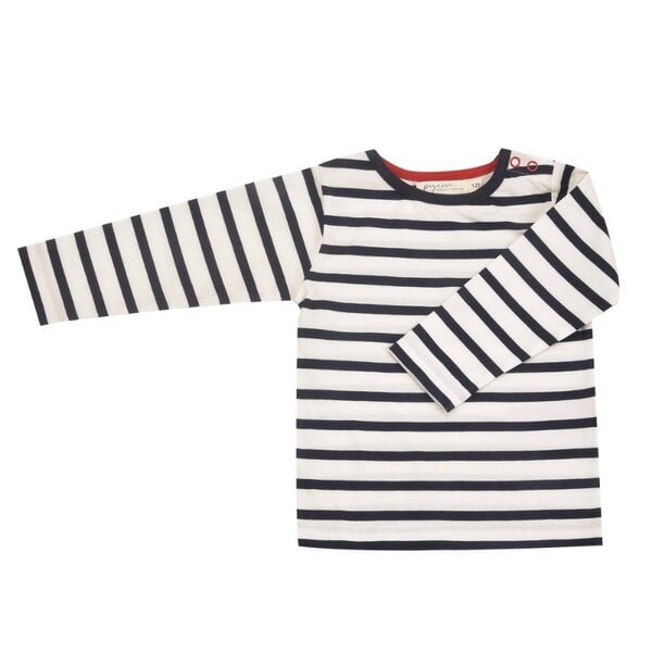 Pigeon by Organics for Kids Kinder-Langarmshirt "Longsleeve Breton stripe" von Pigeon by Organics for Kids