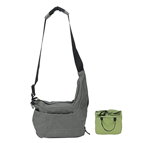 Pilipane Modische, leichte, wasserdichte Nylon-Kamera-Umhängetasche mit verstellbarem Riemen, Kamera-Schulter-Reisetasche, Nylon-Schultertasche von Pilipane