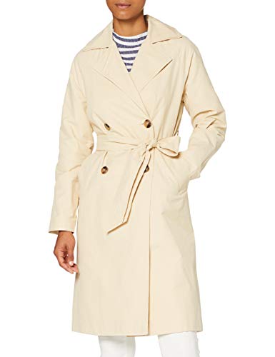 Pimkie Damen MTW20 CSOBIN Trenchcoat, Elfenbein, 38 von Pimkie