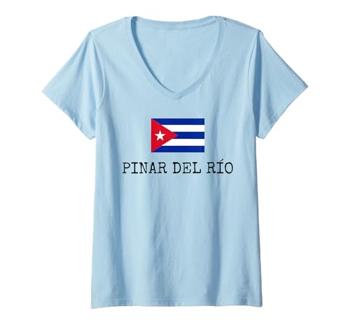 Damen Pinar del Río Land Kuba Familienausflug Reise Kinder Männer Frauen T-Shirt mit V-Ausschnitt Damen Pinar del Río Land Kuba Familienausflug Reise Kinder Männer Frauen T-Shirt mit V-Ausschnitt von Pinar del Río City Cuba Vacation Toddler Cubano