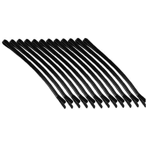 PiniceCore 12 Stücke Matte Schwarz Haarnadeln Haarspange Lady Bobby Pins Unsichtbar Straight Hairgrip Barrette Styling Werkzeuge Zubehör Für Frauen von PiniceCore