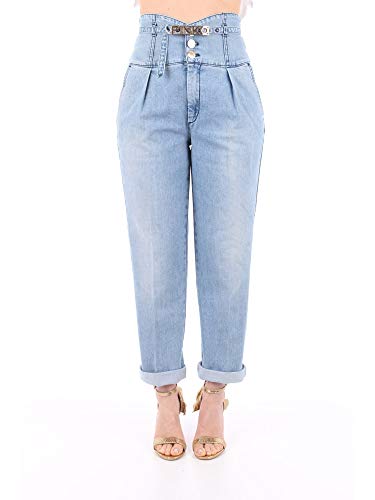 Pinko Damen Ariel 2 Straight Jeans, Blau (Blu Infinito G46), 30 (Herstellergröße: 25) von Pinko