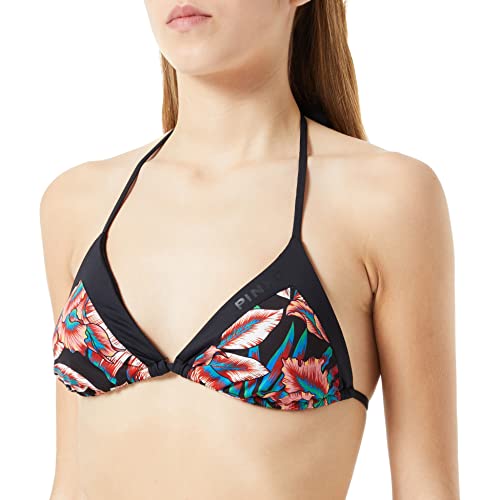 Pinko Damen Bikinioberteil Tecno JERS Bikini, Rz5_Mult.rot/schwarz, XS von Pinko